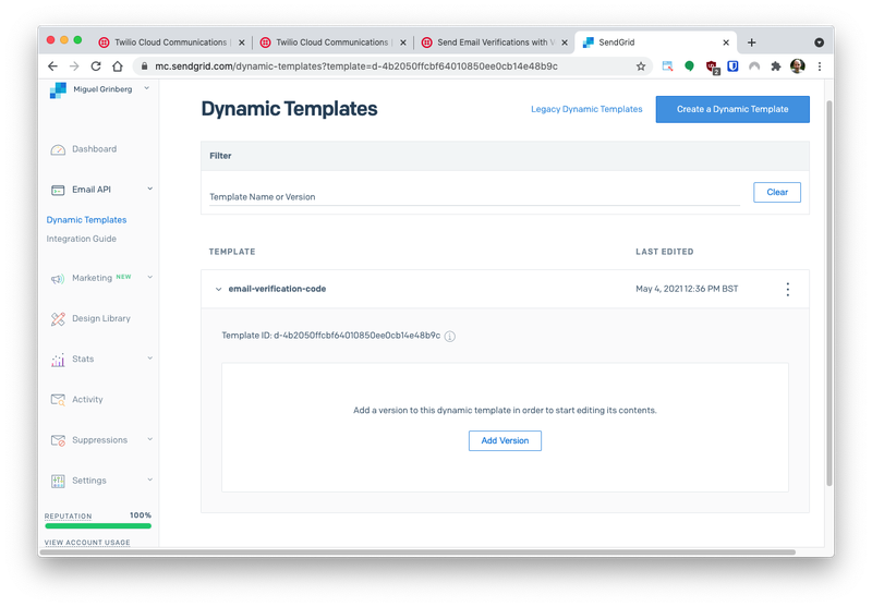 Dynamic Template - Details