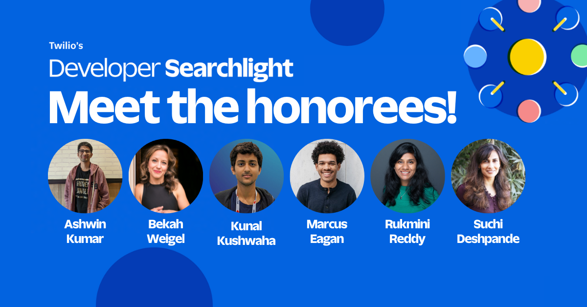 2022 Dev Searchlight Honorees