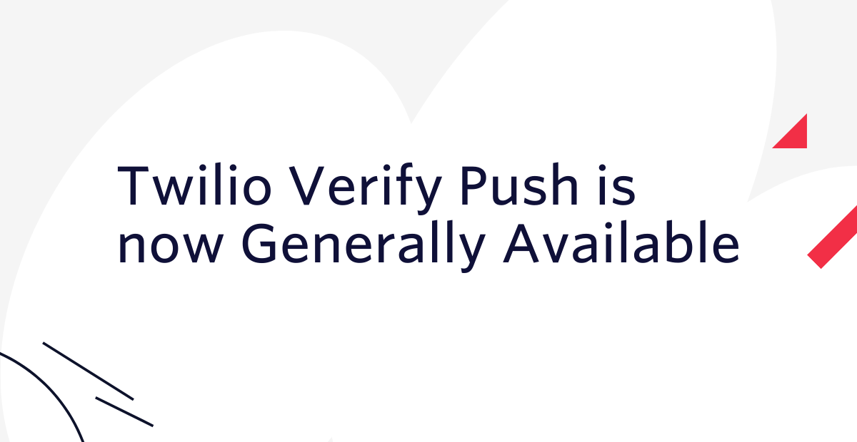 Twilio Verify Push GA jp