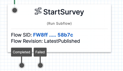 The run-subflow-widget