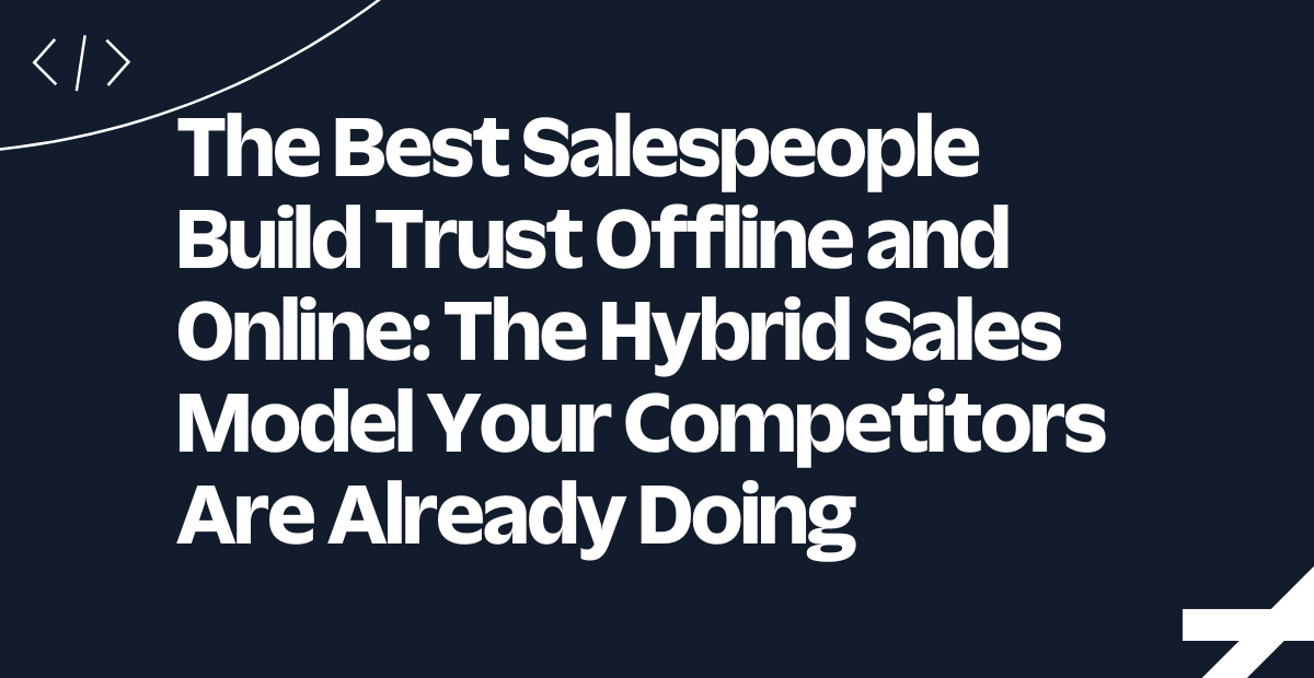 hybrid sales model