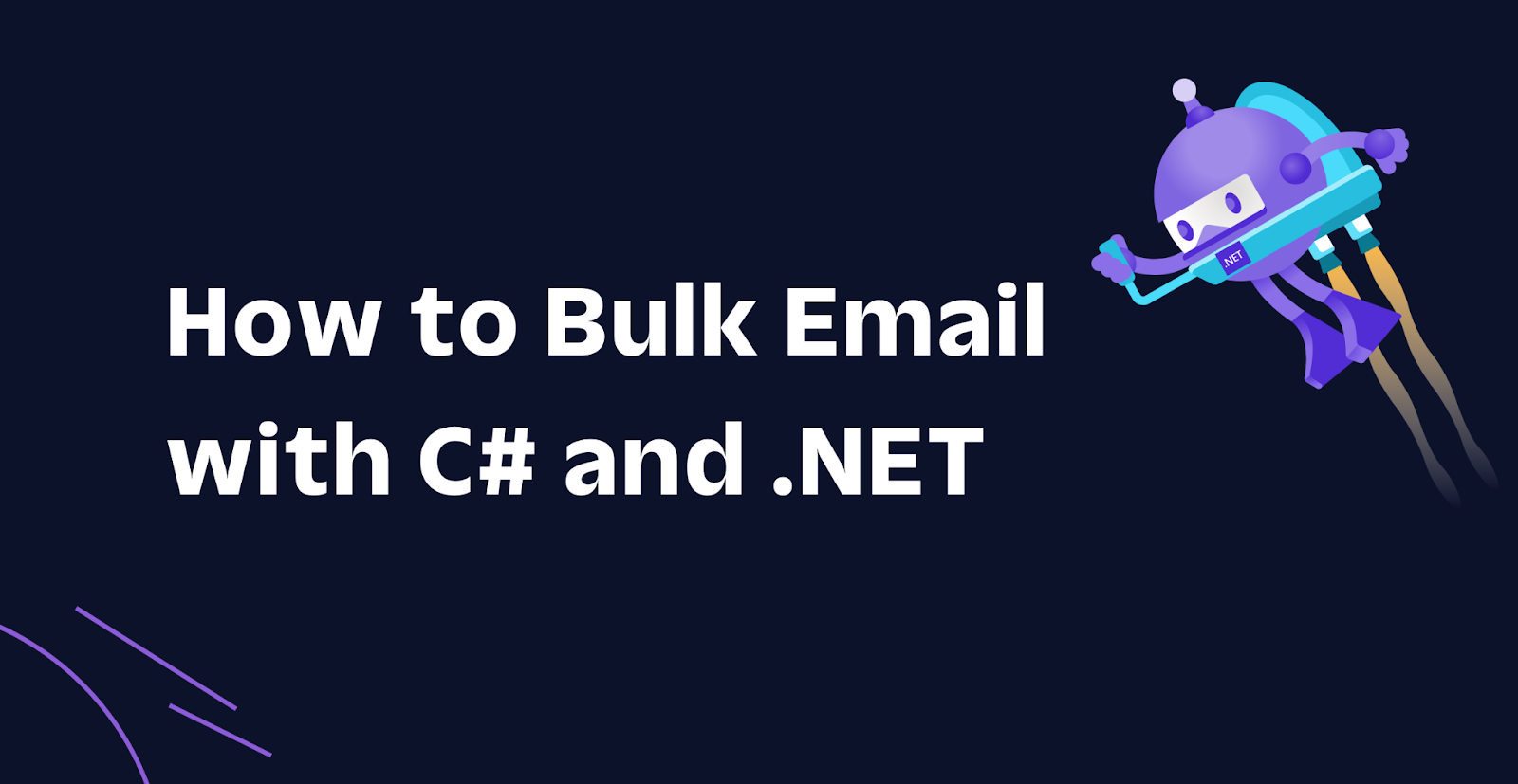 How to Bulk Email with C# and .NET