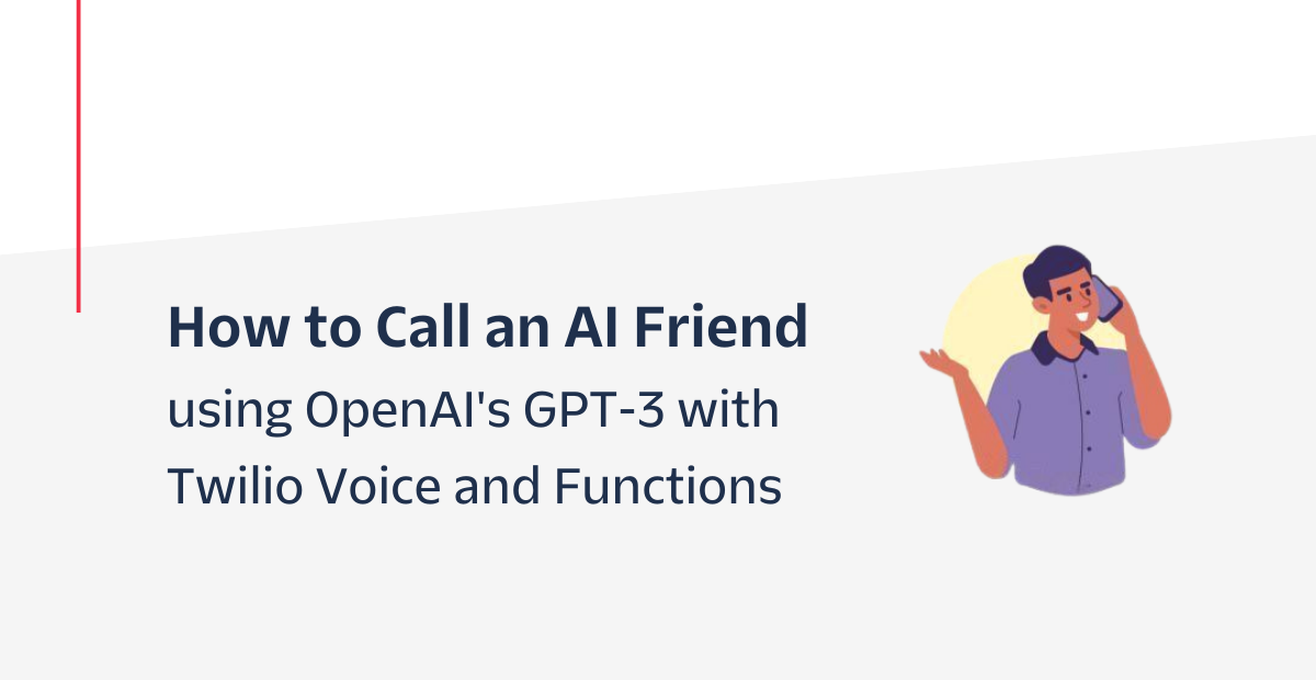 How to call an AI friend Header How to call an AI friend Header
