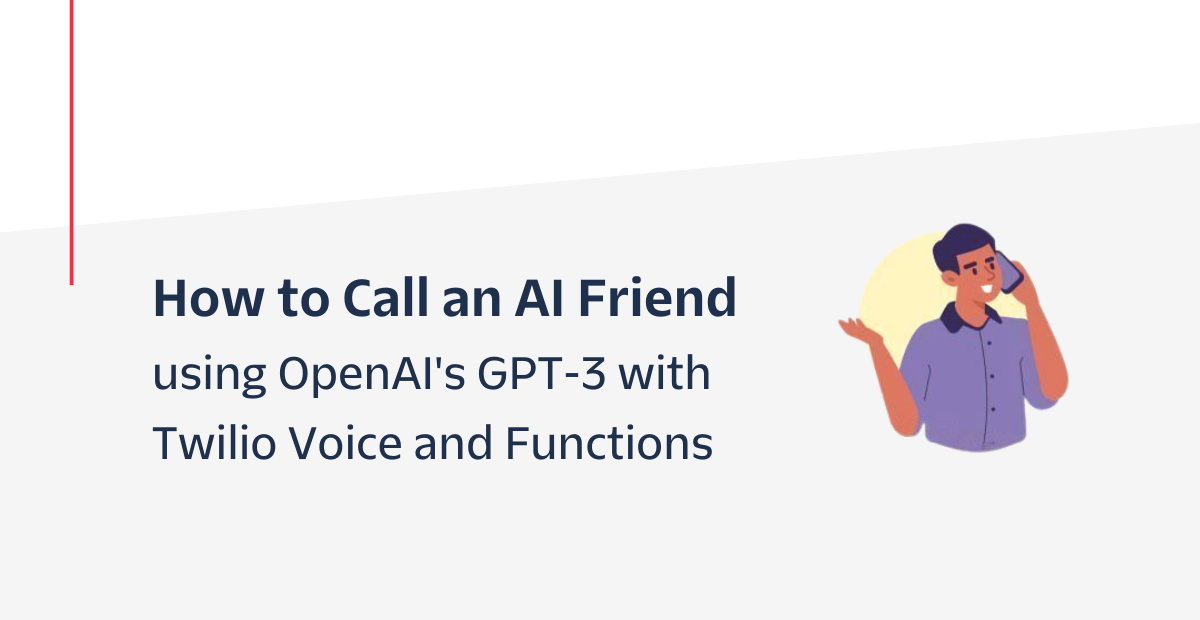 How to call an AI friend Header