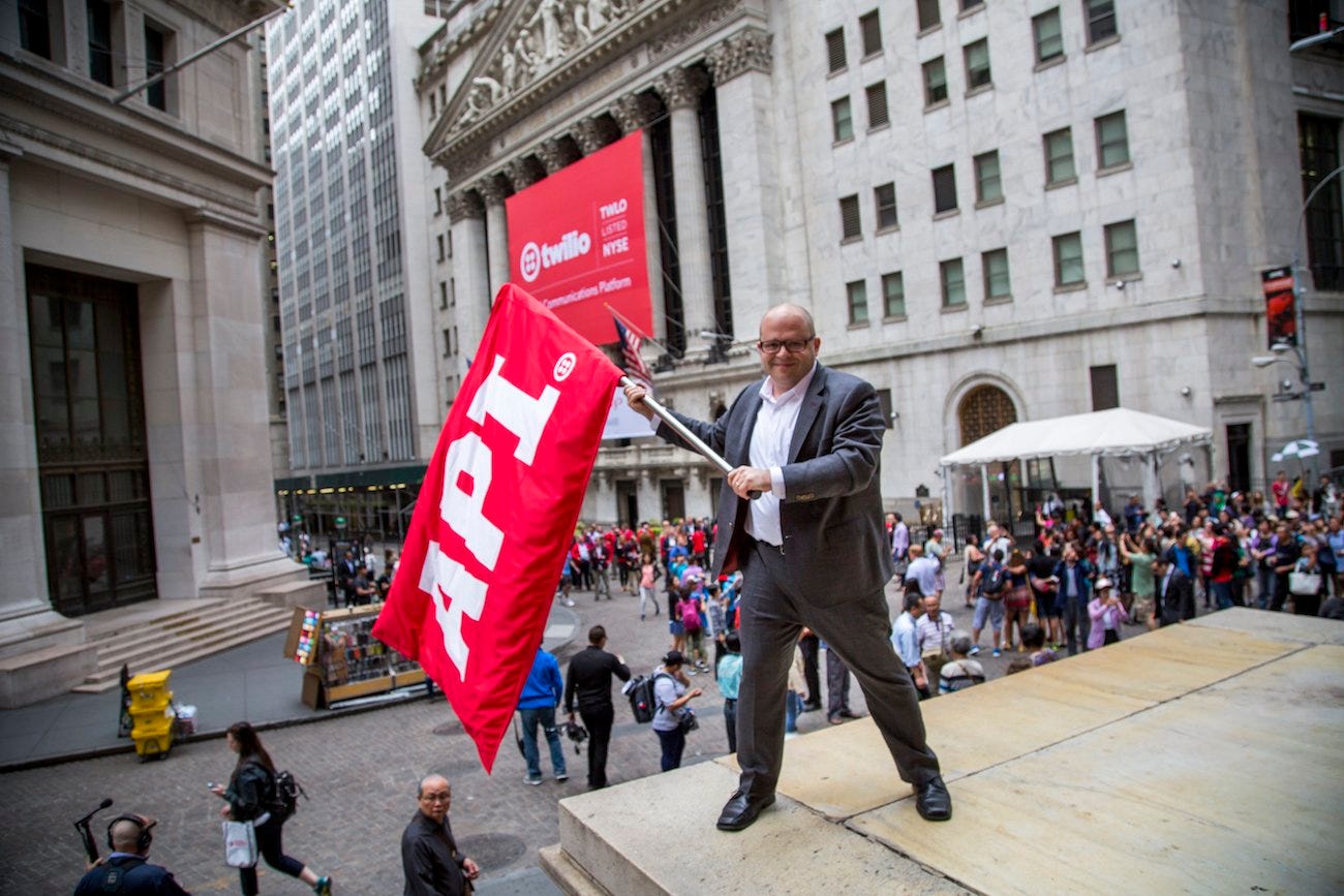 Twilio IPO API Flag