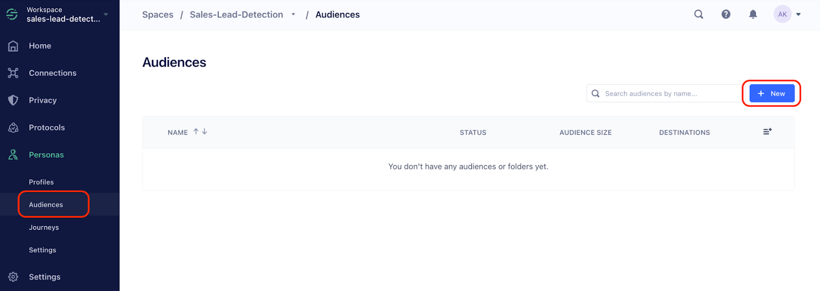 Audiences in Twilio Segment