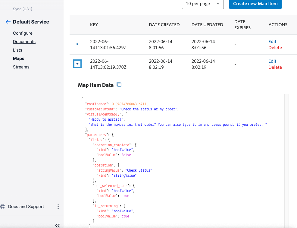 Twilio Sync Map UI