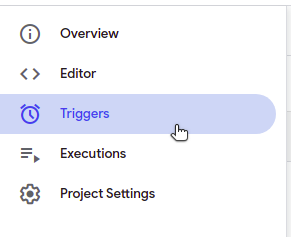 Set up triggers for the Google Form and Sheet