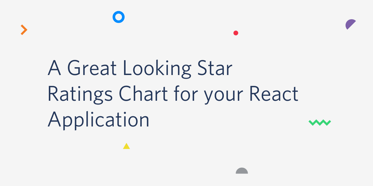 A Great Looking Star Ratings Chart for your React Application