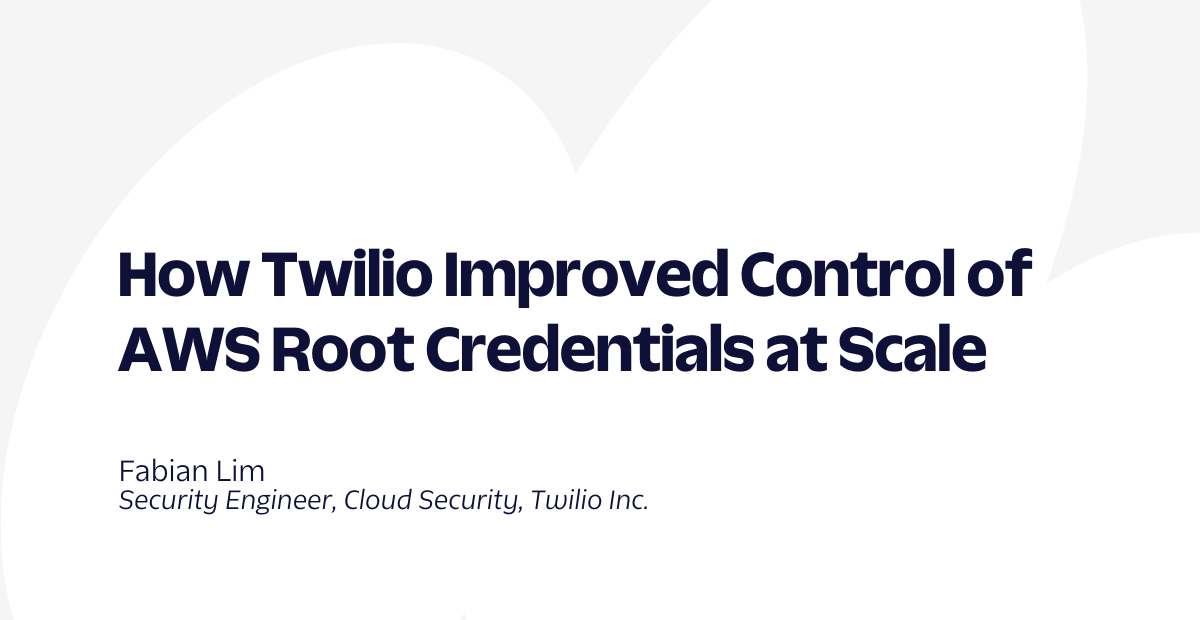 AWS Root Credentials at Scale Hero