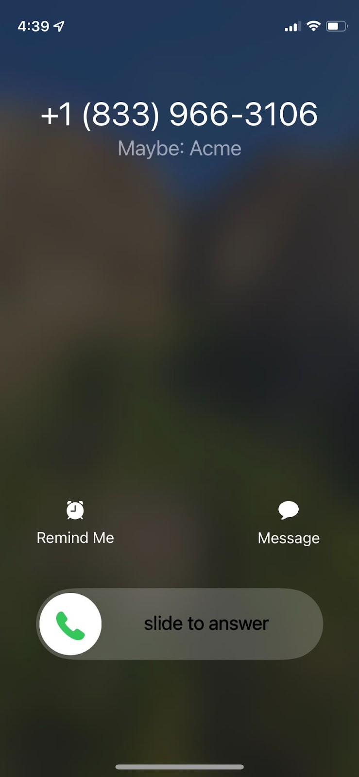 suggested contact for calls
