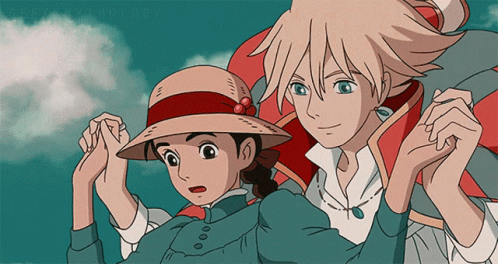 howl from howls moving castle walking sophie