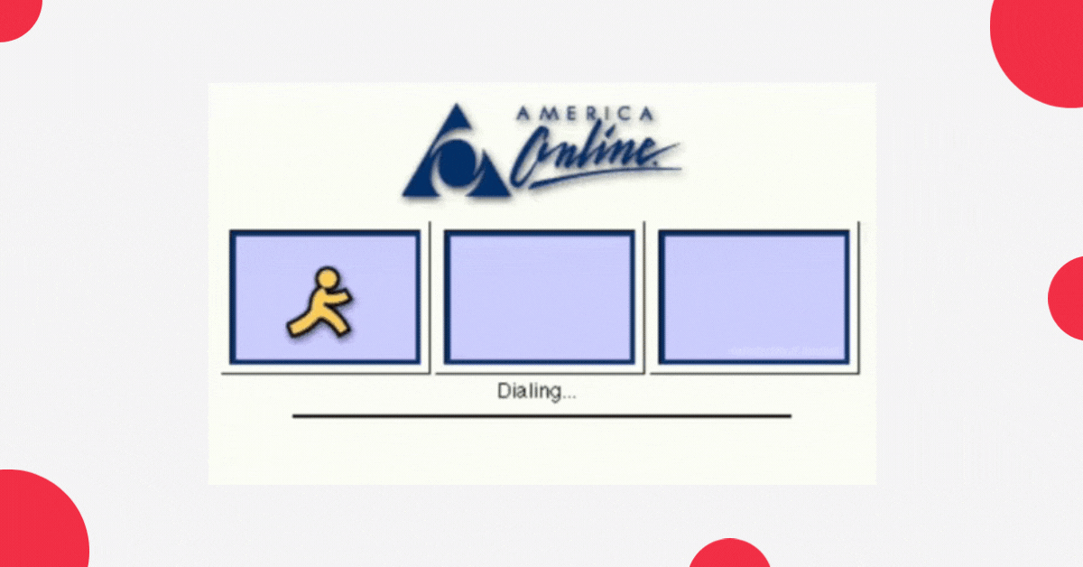 AOL Online Dialup Gif