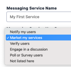 Messaging Type