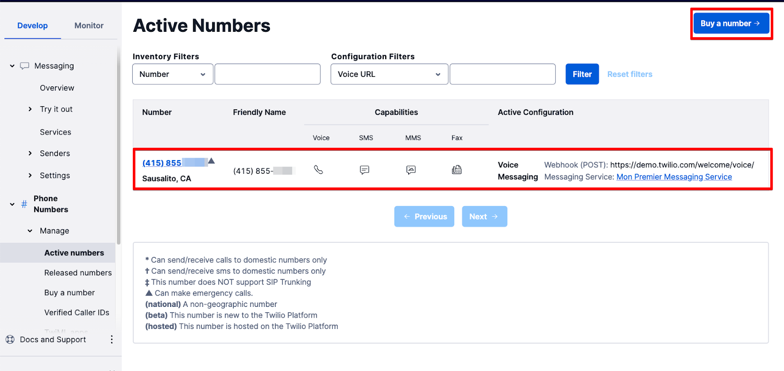 Active Numbers