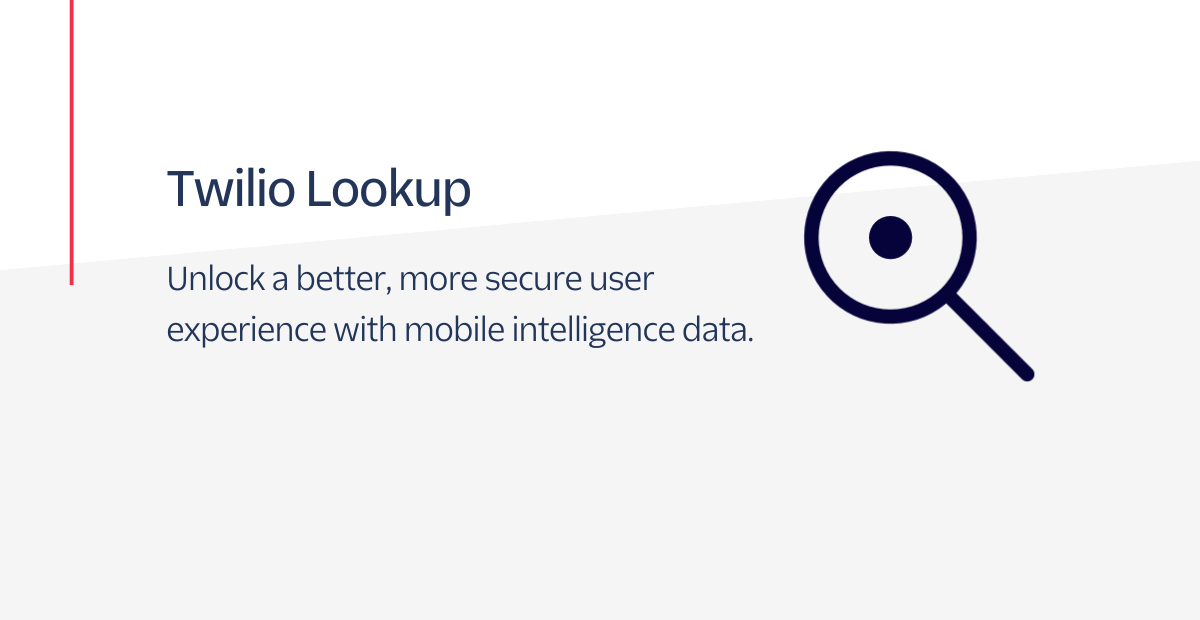 New Mobile Intelligence Lookup Hero