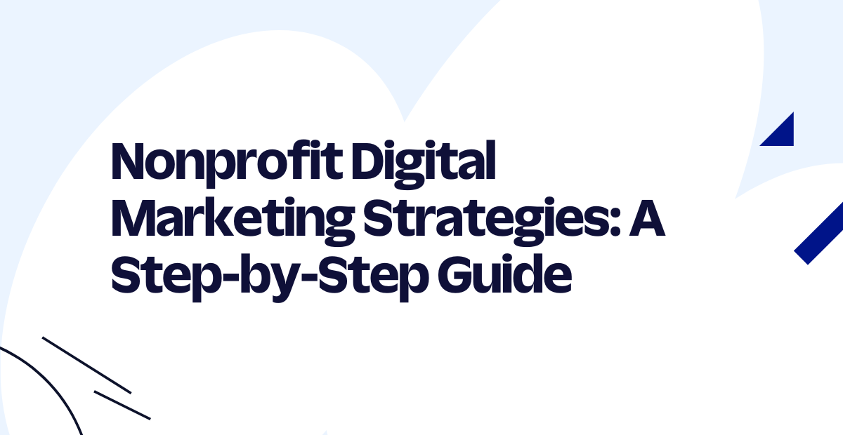 nonprofit digital marketing strategies