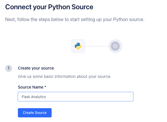 Create Python Server source