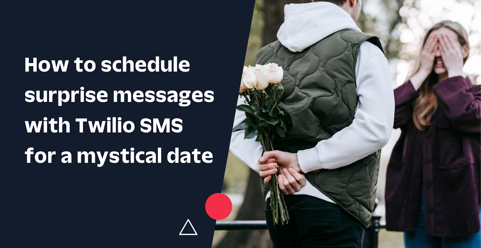 How to schedule surprise messages  with Twilio SMS  for a mystical date