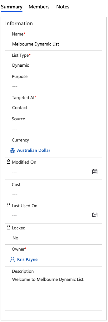 [Create your dynamic marketing list - figure 14]