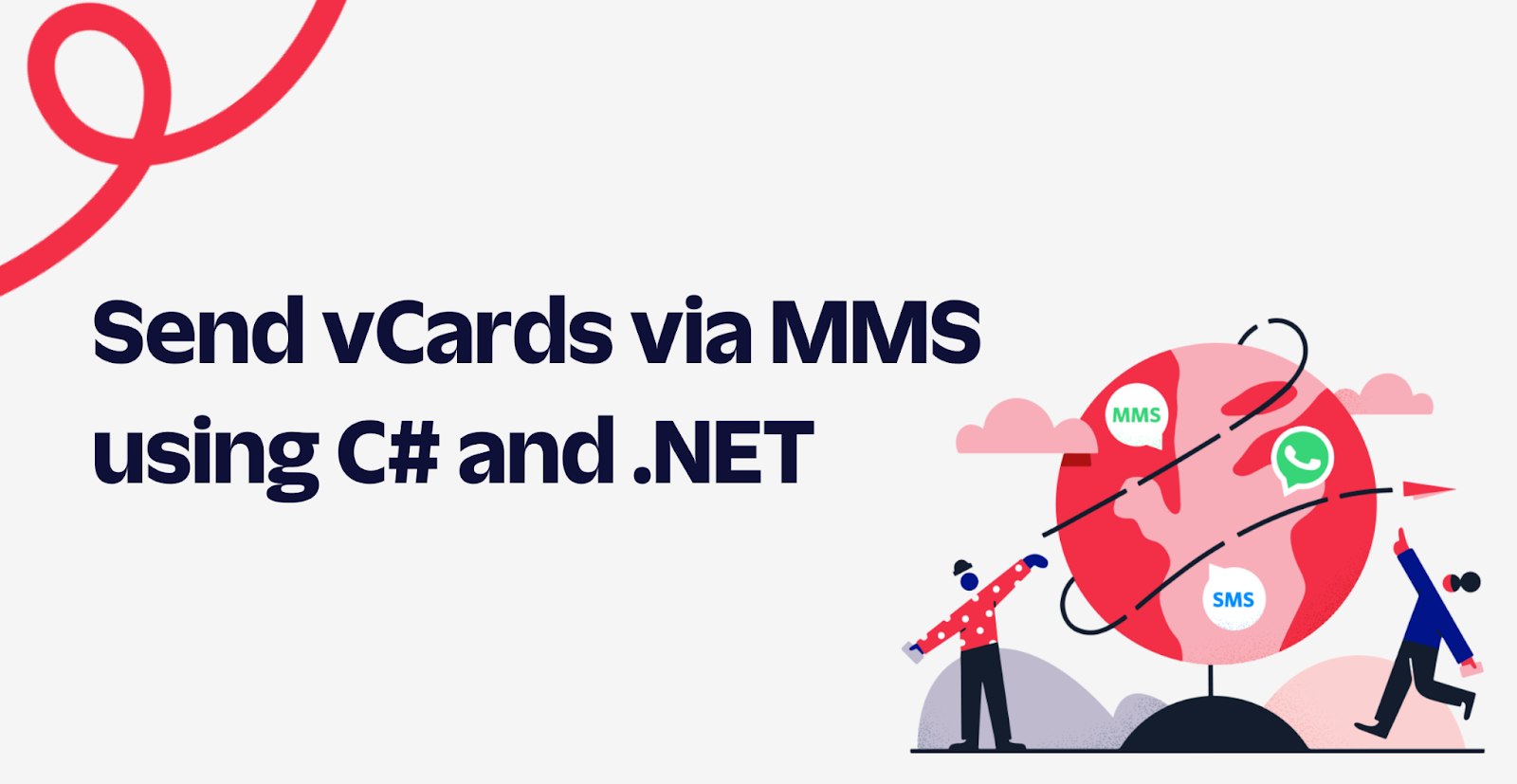 Send vCards via MMS using C# and .NET