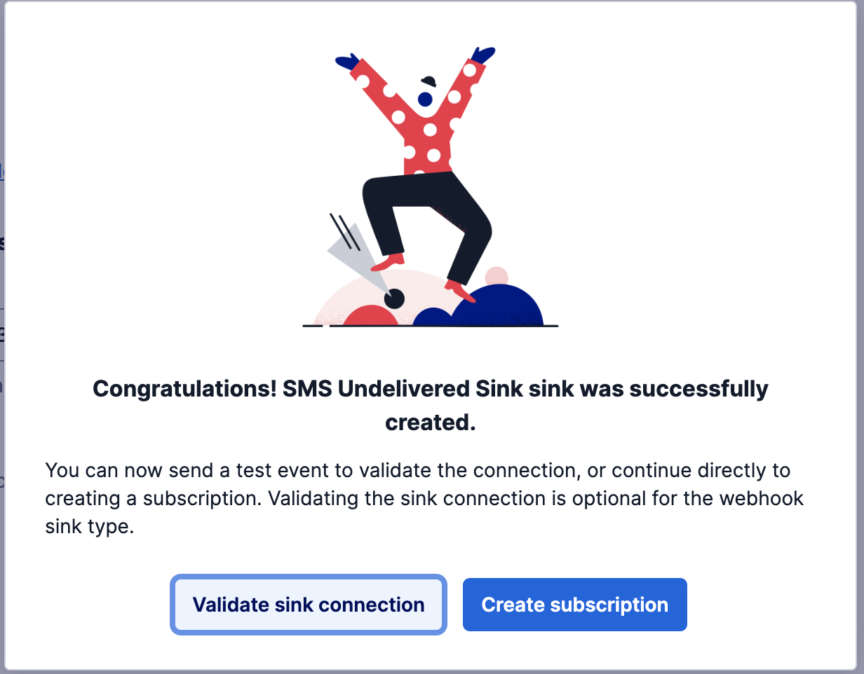 Create subscription pop-up