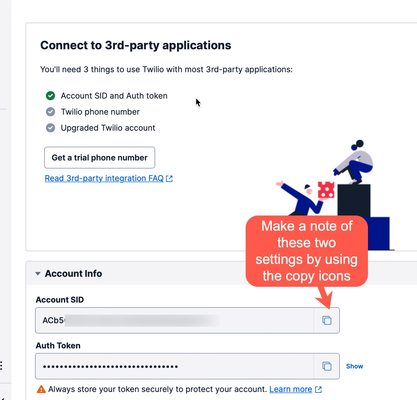 Connect a flow to Twilio Programmable SMS