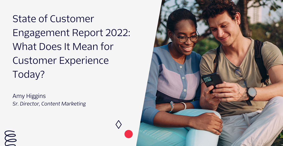 State of Customer Engagement Report 2022 Customer Experience Header