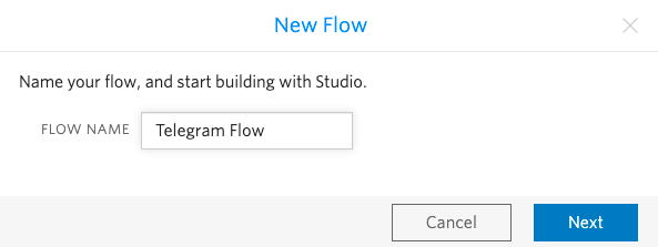 Naming a Twilio Studio Flow