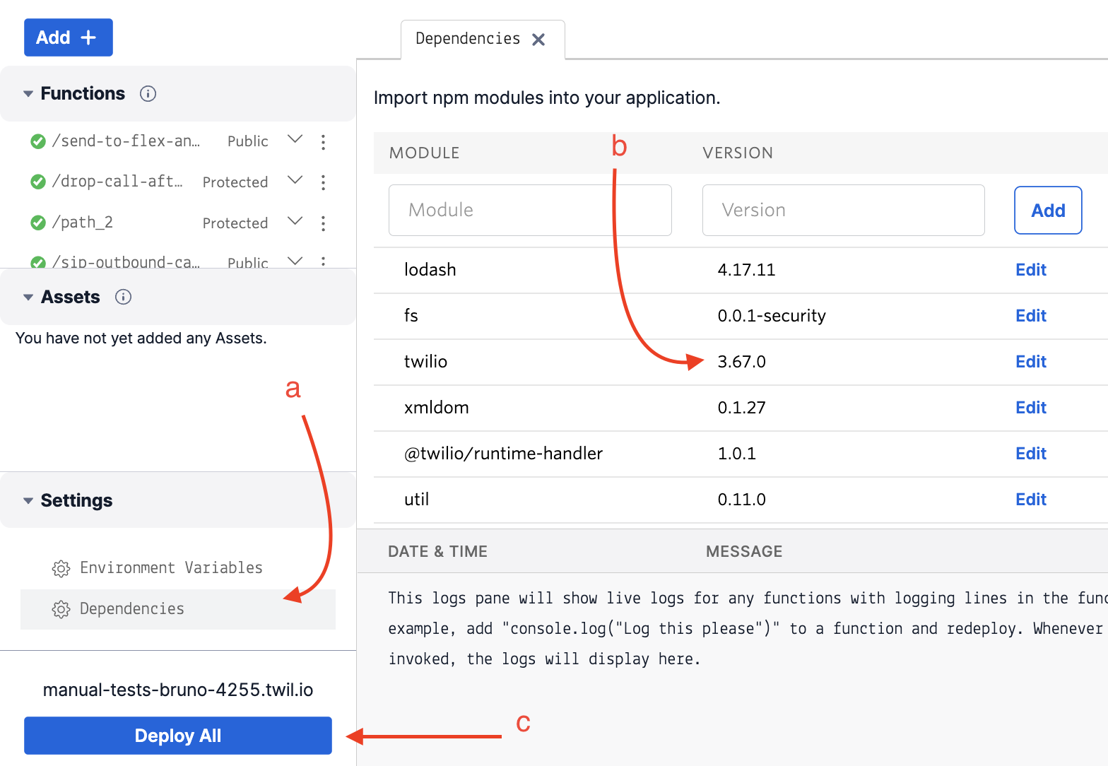 upgrade twilio NPM version