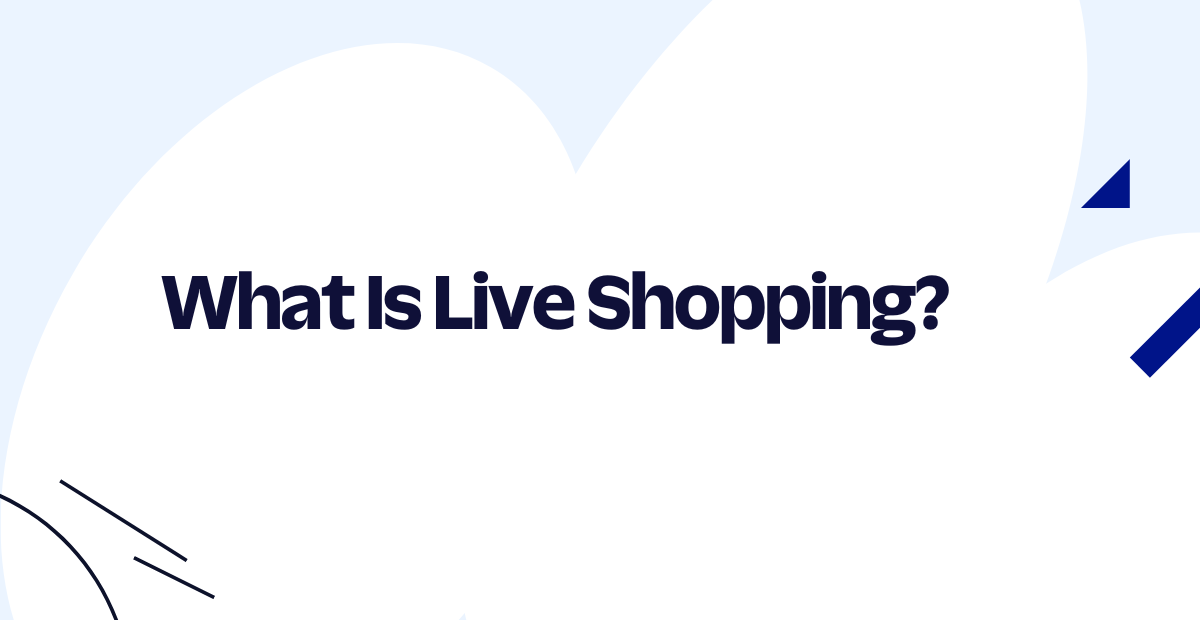 What is Live Shopping Header Image