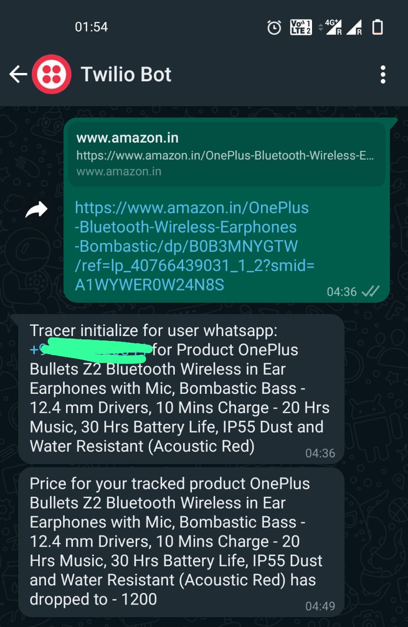 Chatbot WhatsApp screenshot