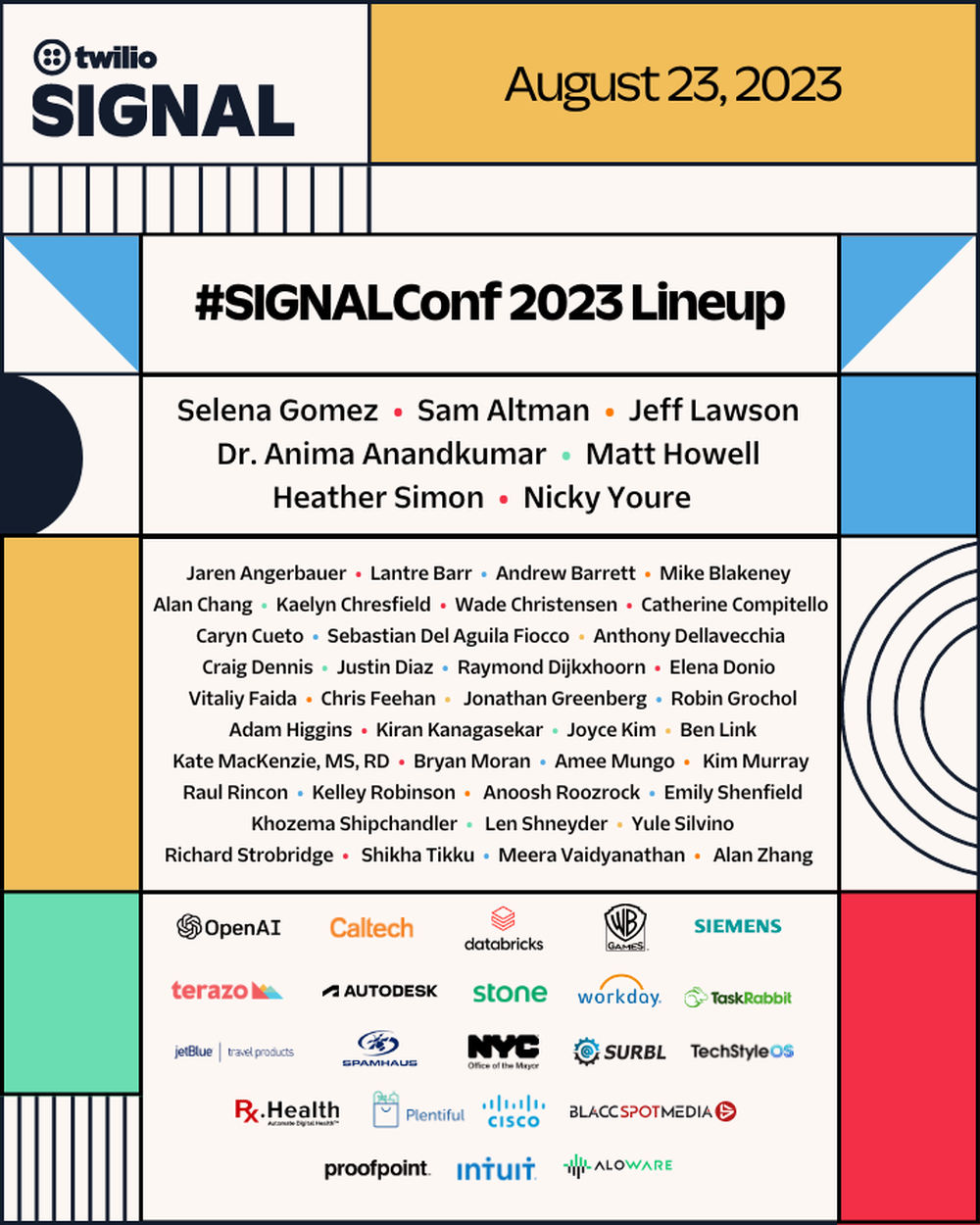 signal lineup