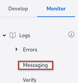 View the messaging logs in the Twilio Console