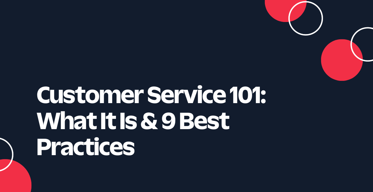 customer service 101