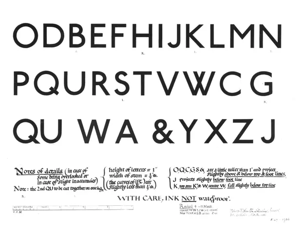 Johnston Sans by Edward Johnston