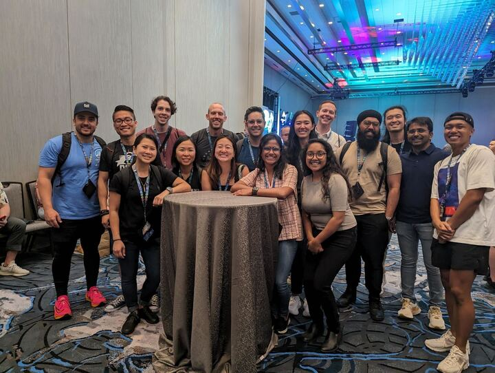 Twilio team gathered for a group photo on Day-1 at DEFCON31