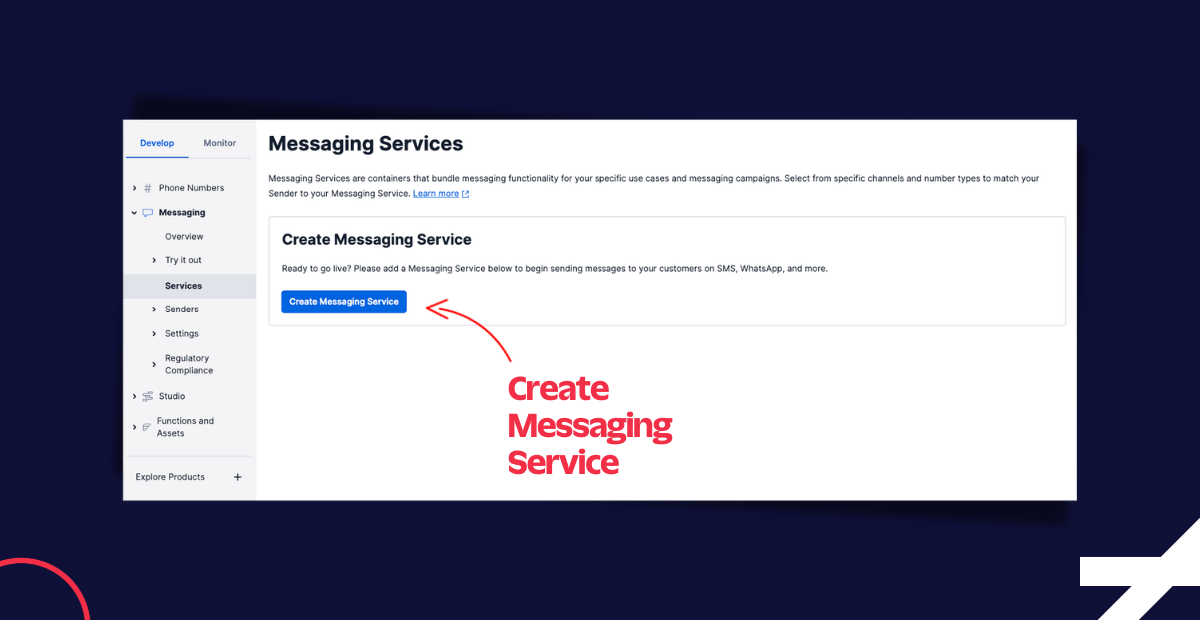 Create a Messaging Service