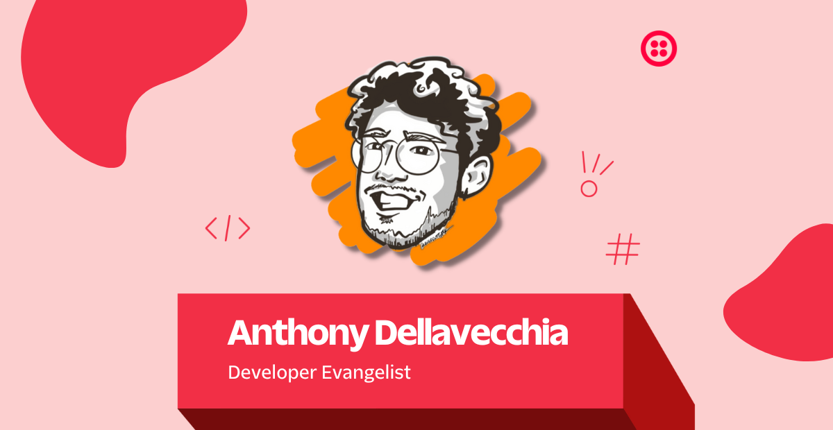Anthony Dellavecchia is a Developer Evangelist who writes code on stage in front of a crowd. He is an experienced software developer who teaches thousands of people how to change the world with code. His goal is to help you build deep experiences and connections with technology so that they stick with you forever.