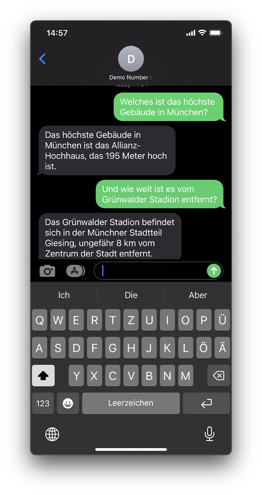 SMS Interaktion mit ChatGPT