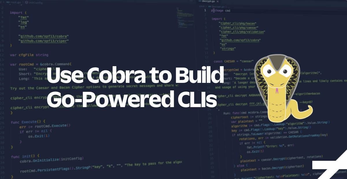 Use Cobra to Build Go-Powered CLIs