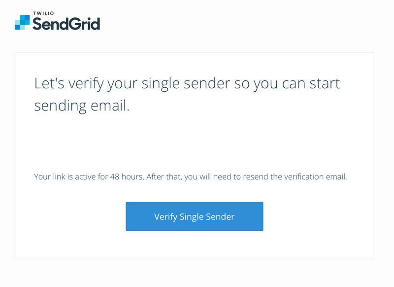 verify-single-sender