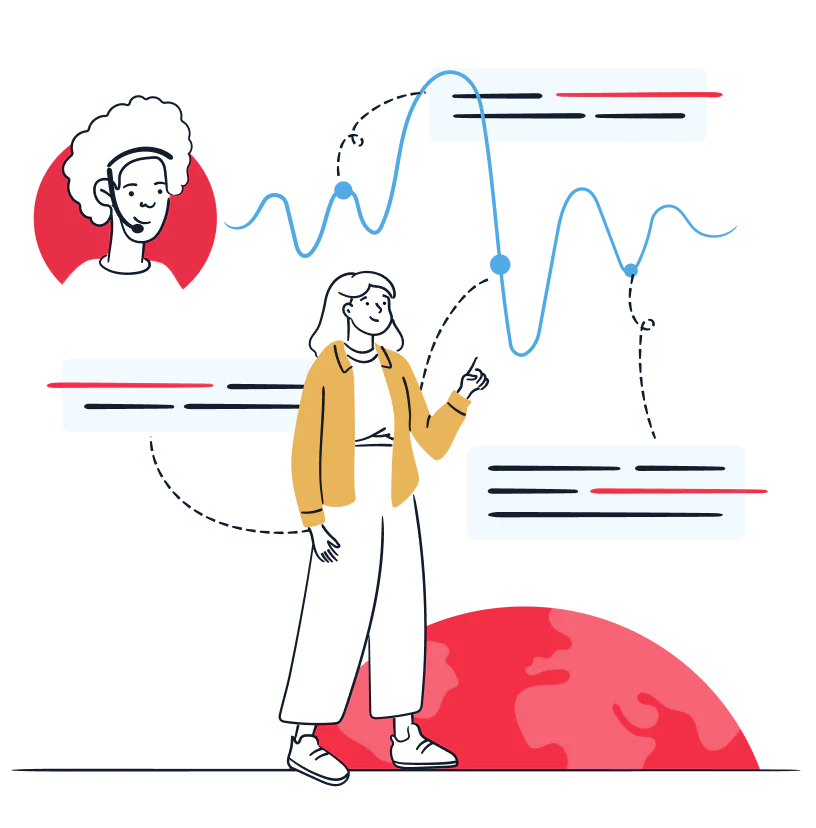 A patient reviews their data with a trusted healthcare professional.