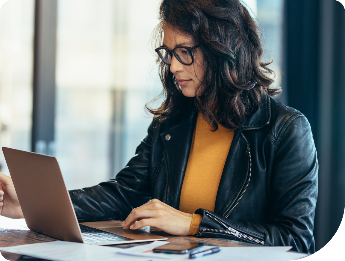 Women working on laptop