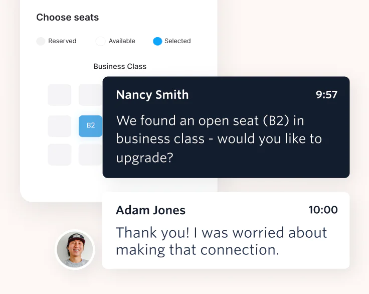 Personalized agent experience in Flex that pulls in contextual customer data