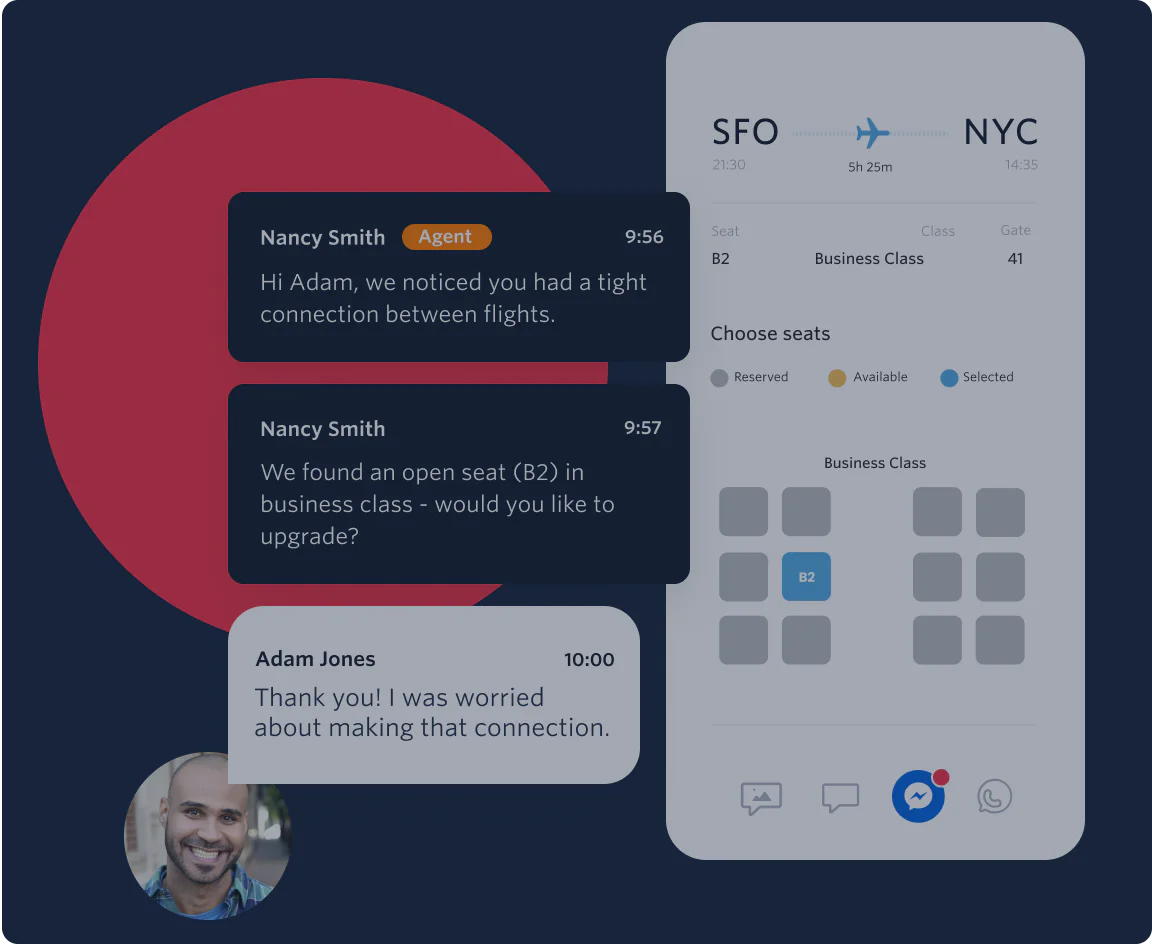 Twilio's Conversations API allow your to scale up your communicaitons