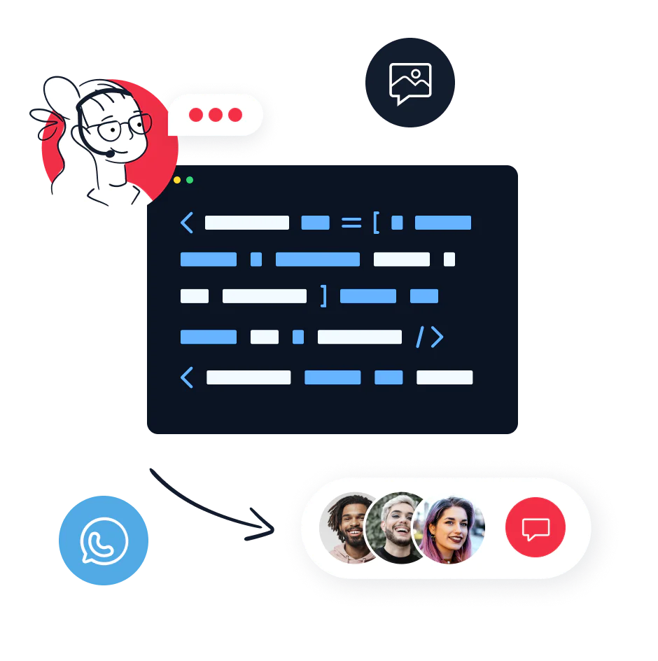 Programmable messaging API connecting to customers through preferred channel