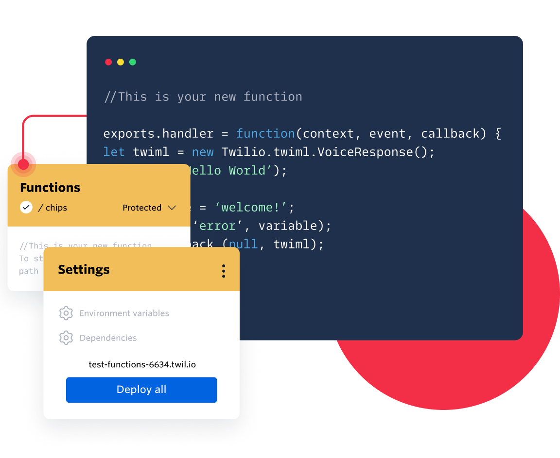 Build faster with Twilio's serverless tools