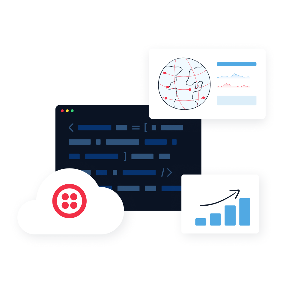 Minimize costs and scale quickly with Twilio's pay-as-you-go services Minimize costs and scale quickly with Twilio's pay-as-you-go services