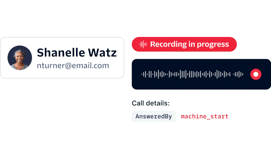  Control conversations with features such as call recording 